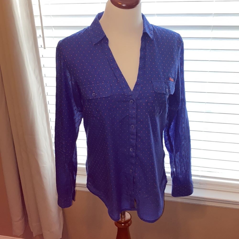 Columbia PFG Florida Gator button down top